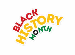 Black History Month Die-cut stickers