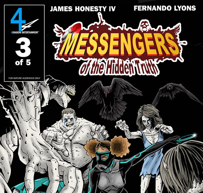 Messengers of The Hidden Truth (Comic Book) - Whispers 3 of 5