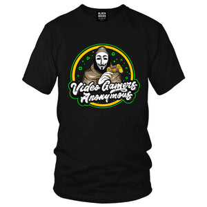 Video Gamers Anonymous T-Shirt (BGU Exclusive) - Black